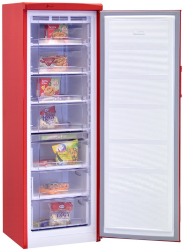 Морозильная камера Nordfrost DF 168 RAP красный