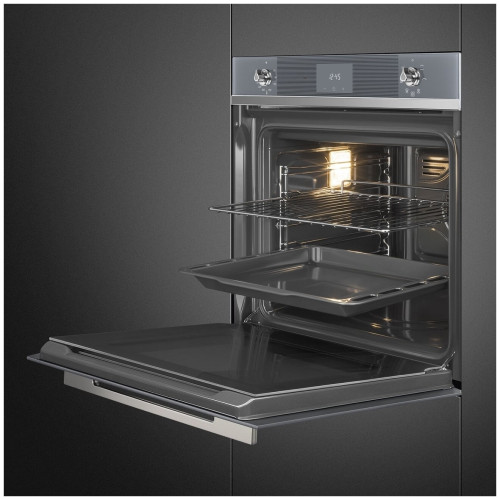 Электрический духовой шкаф Smeg SF6100VS1