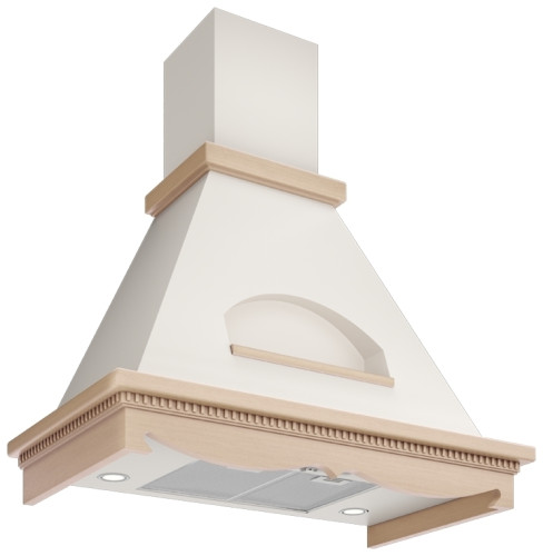 Кухонная вытяжка Elikor Бельведер 60П 650 П3Г бежевый дуб неокрашенный