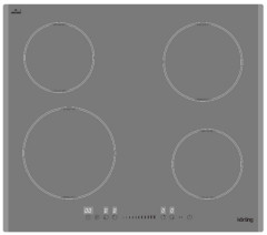 Индукционная варочная панель Korting HI 64560 BGR