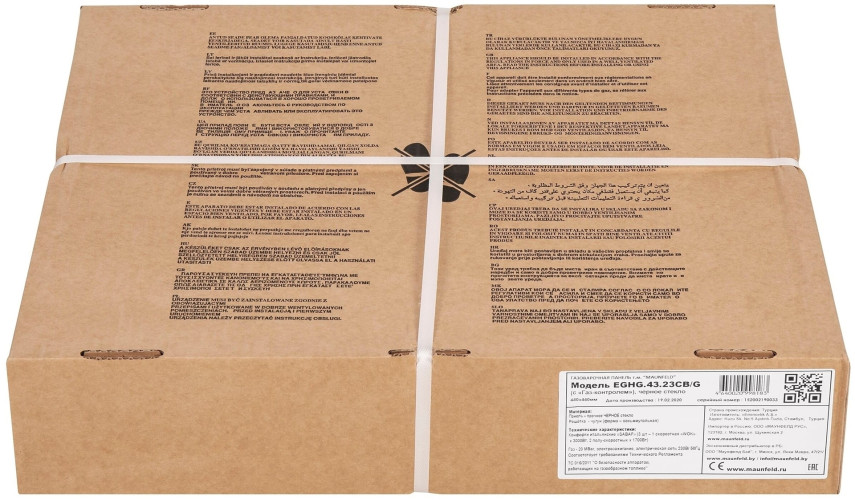 Газовая варочная панель MAUNFELD EGHG.43.23CB\G