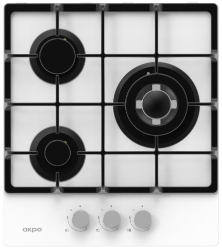 Газовая варочная панель Akpo PGA 453 FGC-T WH