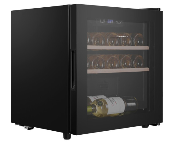 Винный шкаф Zugel ZCWF331DB черный