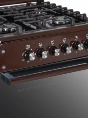 Комбинированная плита Ideal L280 ГК коричневый