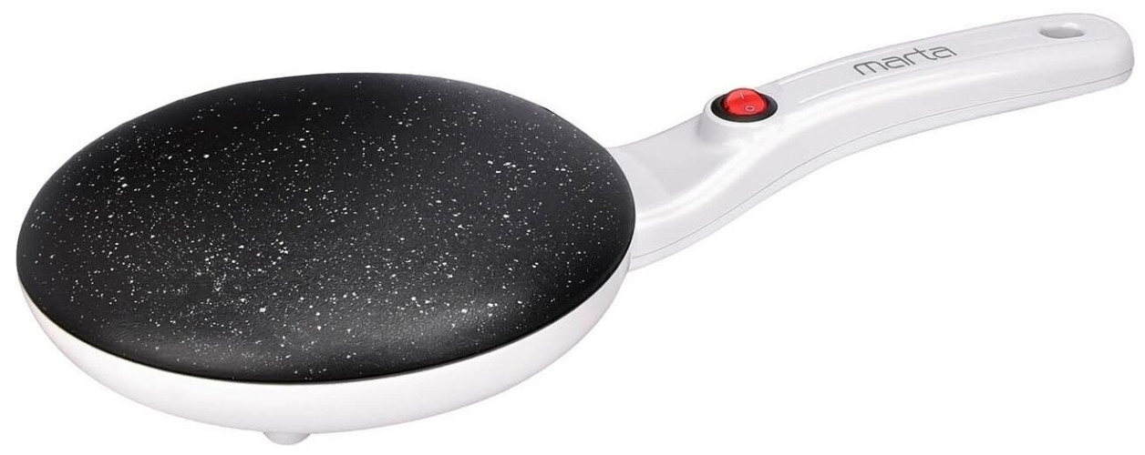 Блинница MARTA MT-4271 белый жемчуг