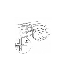 Электрический духовой шкаф Zanussi ZKC 54451 XA