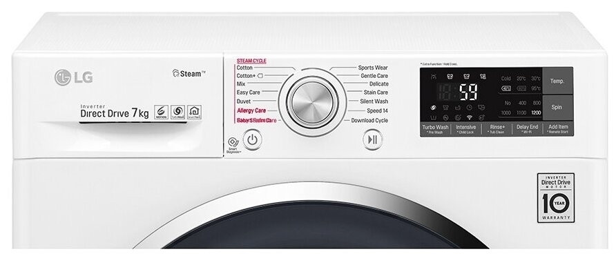 Стиральная машина LG F2J7HY2W