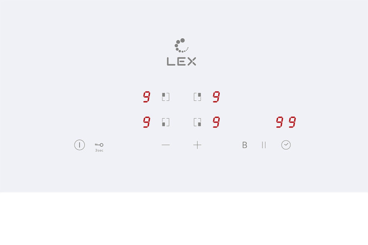 Индукционная варочная панель Lex EVI 640A WH