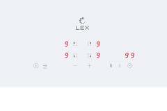Индукционная варочная панель Lex EVI 640A WH