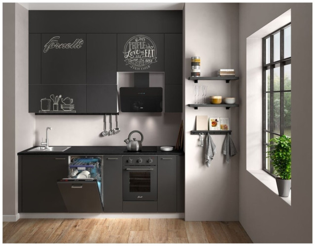 Кухонная вытяжка KRONA LIORA 600 black S