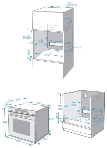 Электрический духовой шкаф Weissgauff EOM 751 PDBSX