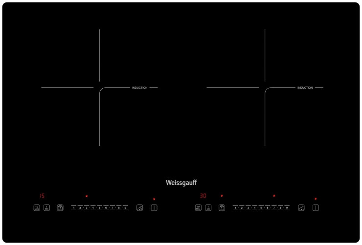 Индукционная варочная панель WEISSGAUFF HI 412 H
