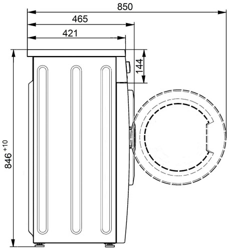 Стиральная машина Atlant СМА 50У88-000