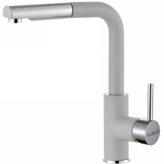 Смеситель для кухни Alveus SIROS - P G81 CONCRETE серый 1129044