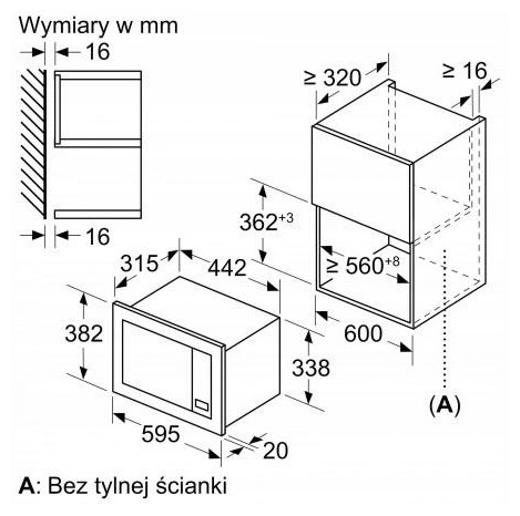 Встраиваемая микроволновая печь Bosch BEL620MB3