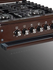 Комбинированная плита Ideal L155 ГК коричневый