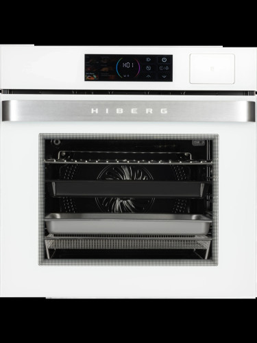 Электрический духовой шкаф Hiberg S-VM 6415 W SMART белый
