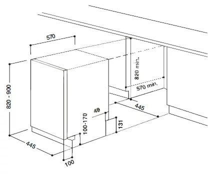 Посудомоечная машина Hotpoint-Ariston LST 216 A
