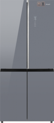 Холодильник Weissgauff WCD 590 Dark Grey Glass