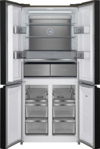 Холодильник Weissgauff WCD 590 Dark Grey Glass