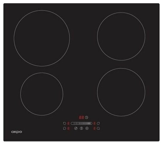 Индукционная варочная панель Akpo PIA 6094016DH BL