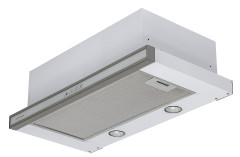 Встраиваемая вытяжка KRONA KAMILLA sensor 600 white glass 2 мотора