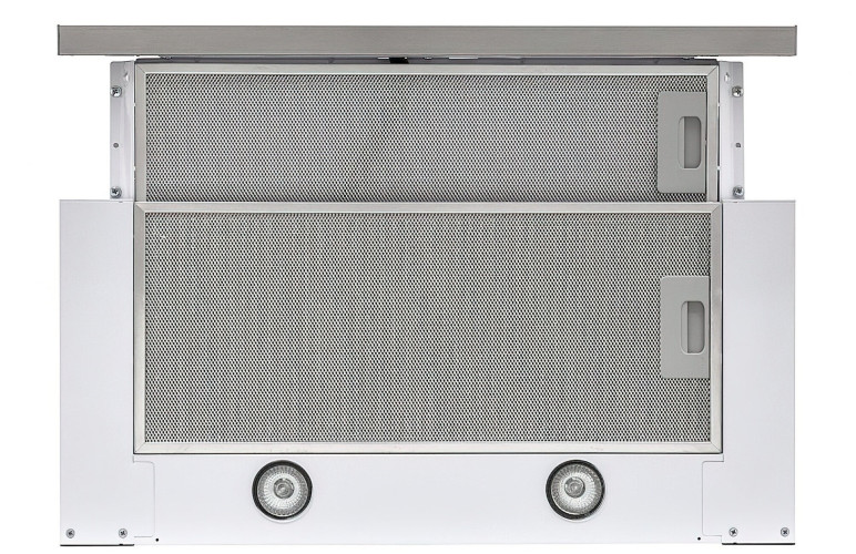 Встраиваемая вытяжка KRONA KAMILLA sensor 600 white glass 2 мотора