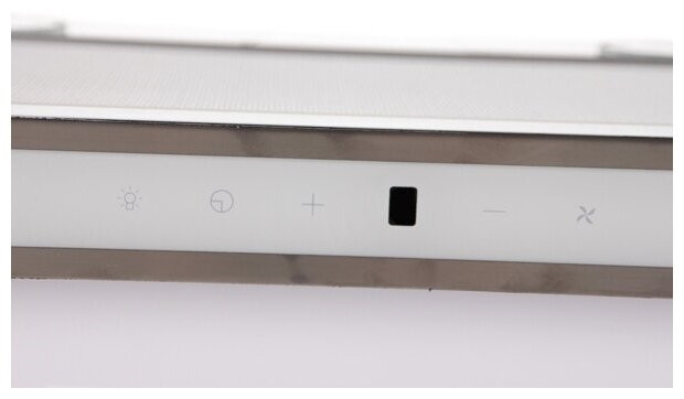 Встраиваемая вытяжка KRONA KAMILLA sensor 600 white glass 2 мотора