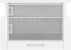 Встраиваемая вытяжка Weissgauff Hide 600 White Glass