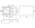Кухонная мойка Granula GR-7802 песок