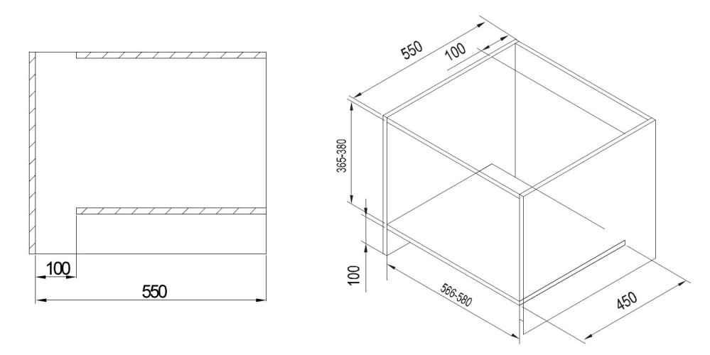 Встраиваемая микроволновая печь Weissgauff HMT-2016 Grill