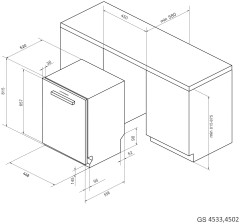 Посудомоечная машина Kuppersberg GS 4502