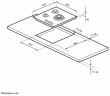 Газовая варочная панель HEBERMANN HBGG 453 1 B