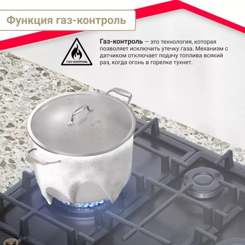 Газовая варочная панель Simfer H60V41L597