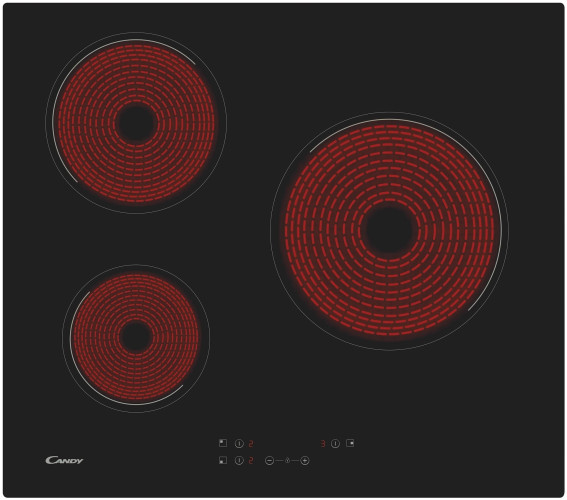 Электрическая варочная панель Candy CH63CC 4U2