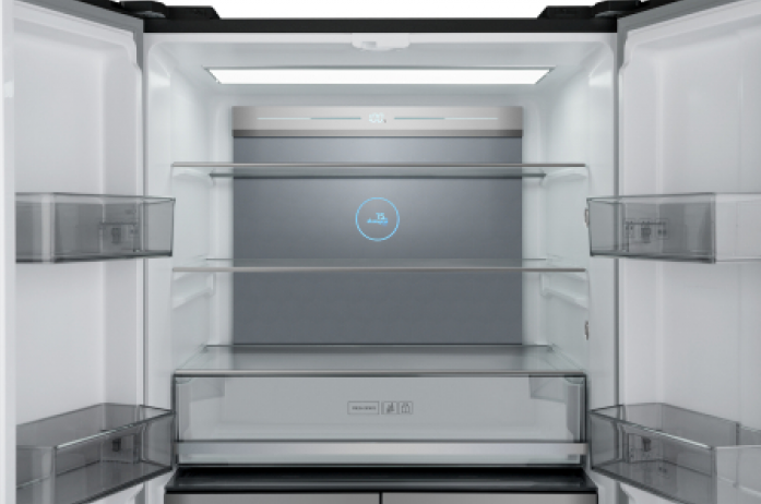 Холодильник Weissgauff WCD 590 Black Glass