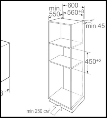 Электрический духовой шкаф Midea MI9500GBX