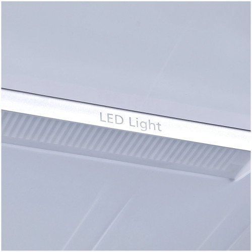 Холодильник Hyundai CS6503FV белое стекло