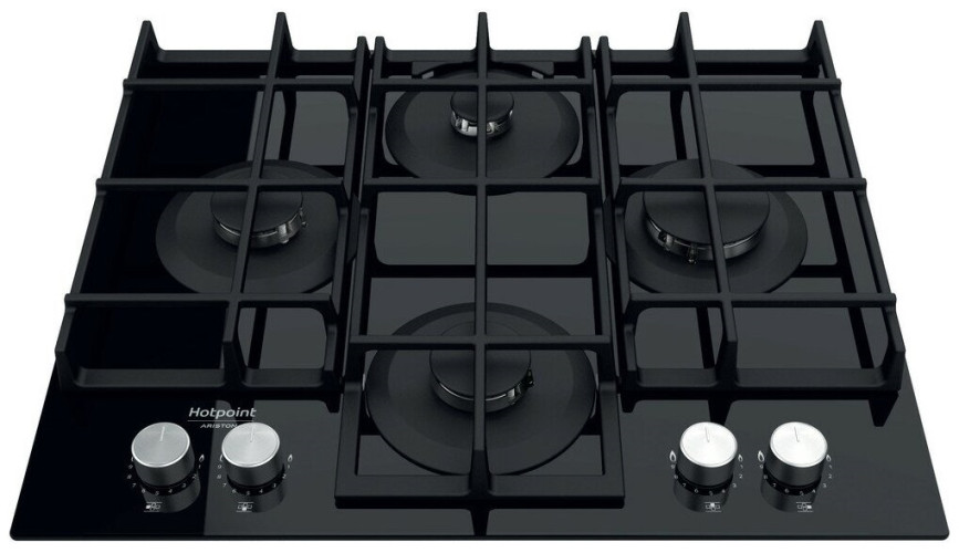 Газовая варочная панель Hotpoint-Ariston QS 61F BK