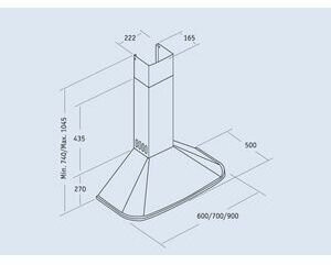 Кухонная вытяжка Cata Neblia 500 WH