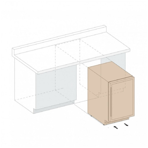 Винный шкаф Dunavox DAUF 46 138B