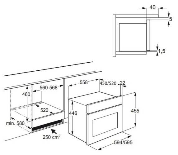 Встраиваемая микроволновая печь Kuppersberg RMW 963 C