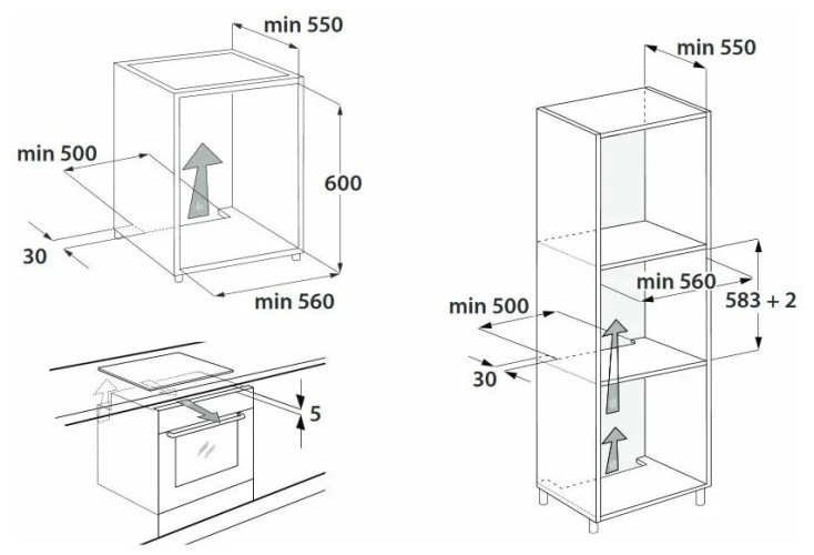 Электрический духовой шкаф Hotpoint-Ariston FIT 801 SC AN