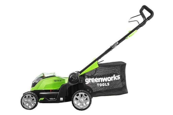 Газонокосилка аккумуляторная GreenWorks G40LM41K3
