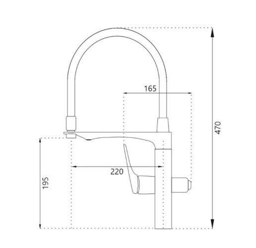 Смеситель для кухни Haiba HB76816-7