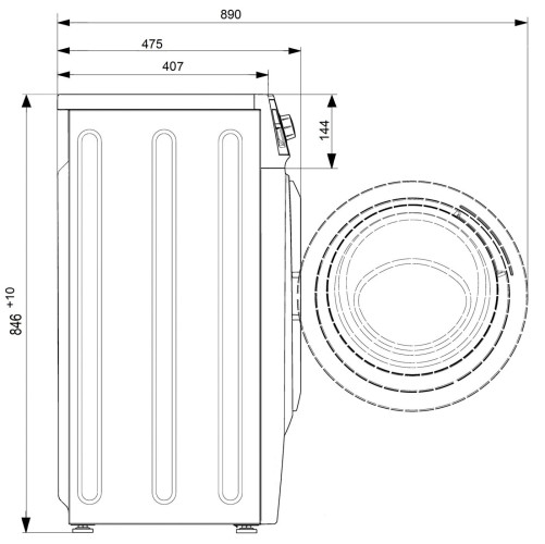 Стиральная машина Atlant CMA-60Y1210-A-00