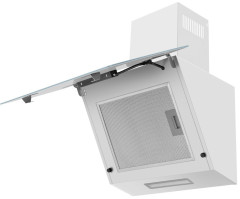 Кухонная вытяжка Maunfeld Astro 50 белое стекло