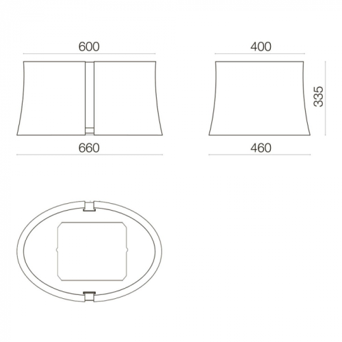 Островная вытяжка Falmec Zephiro E.Ion IS. Glass White 67 см CEZI66.E0P6 ZZZF441F