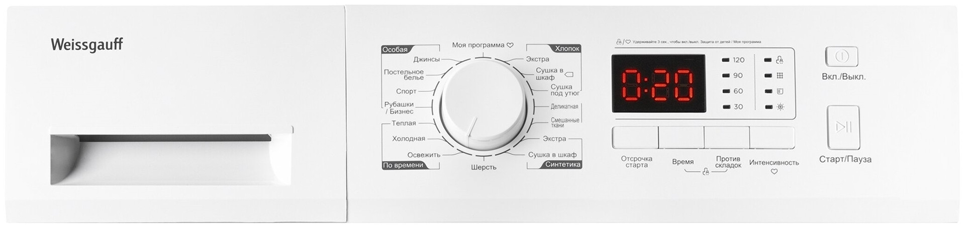 Сушильная машина Weissgauff WD 6128 D