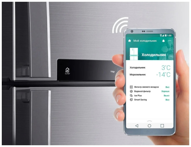 Холодильник LG GR-H802HEHZ